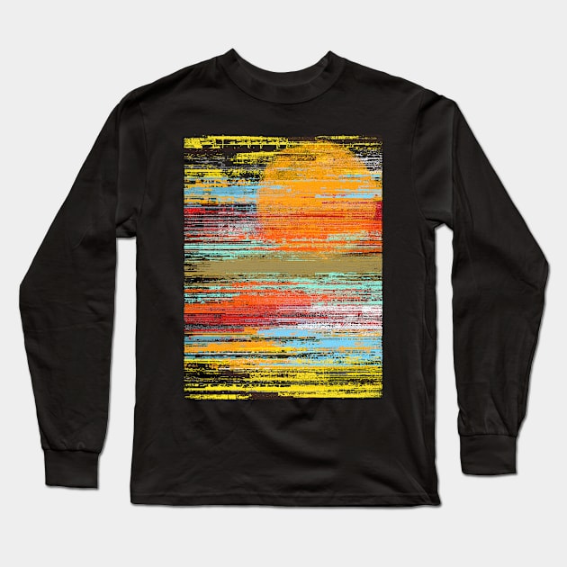 Sunset Long Sleeve T-Shirt by bulografik